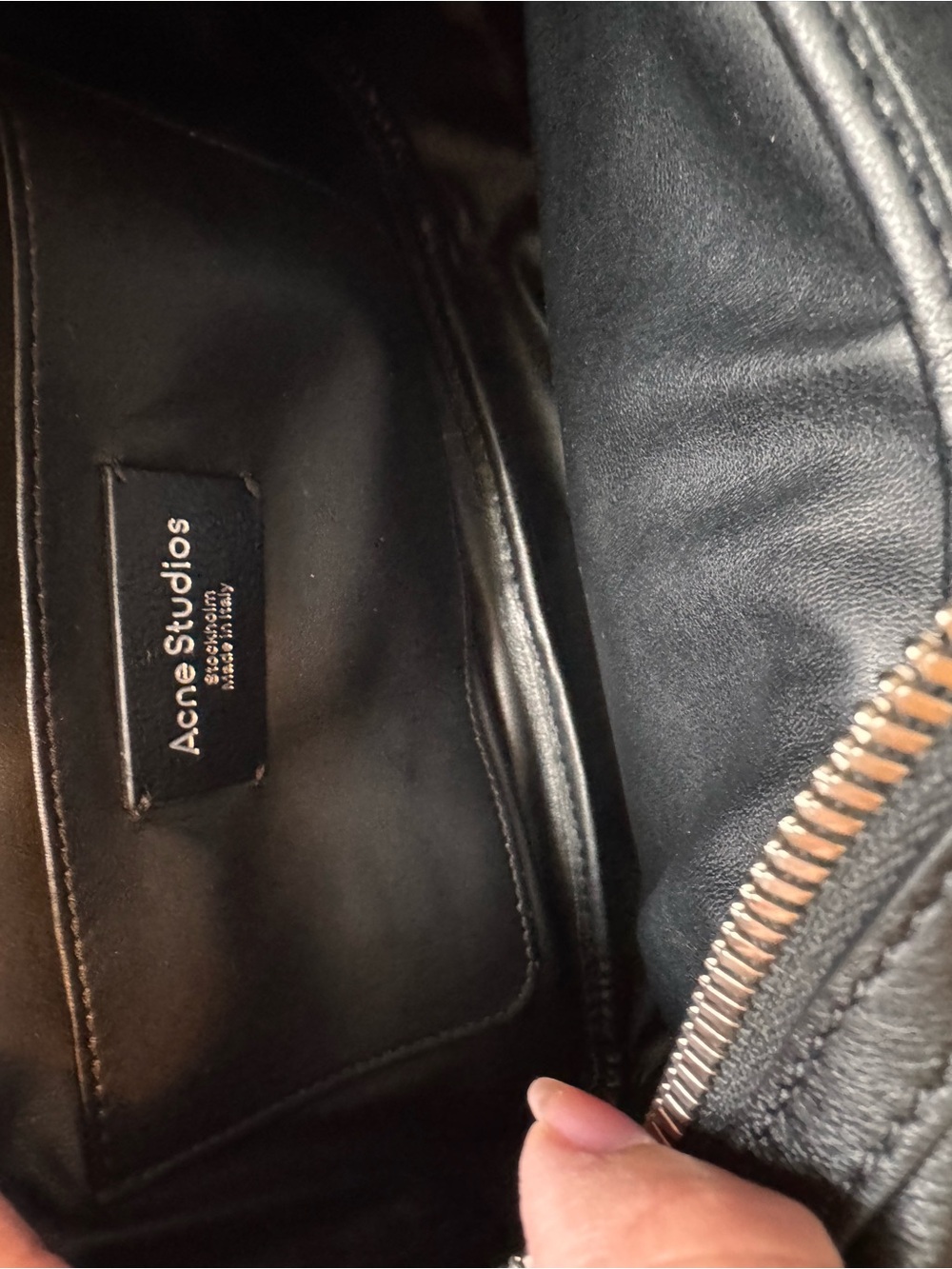 Acne Studios small black Camero bag - Picture 11 of 12